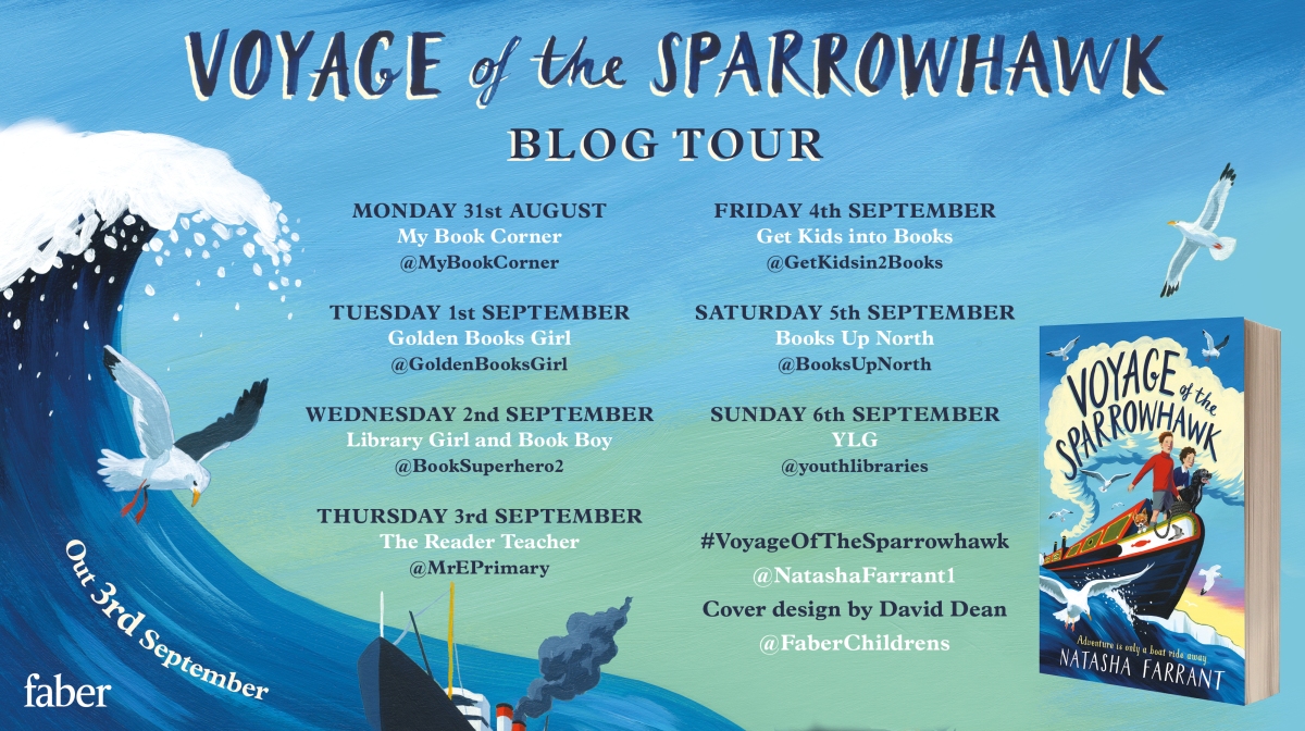 Voyage of the Sparrowhawk Blog Tour: Author Interview with Natasha Farrant